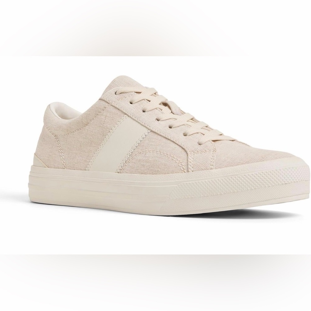 Call It Spring Men's Riciardo Sneaker Sz 11 Cream NIB Lace Up